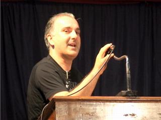 pc at podium
